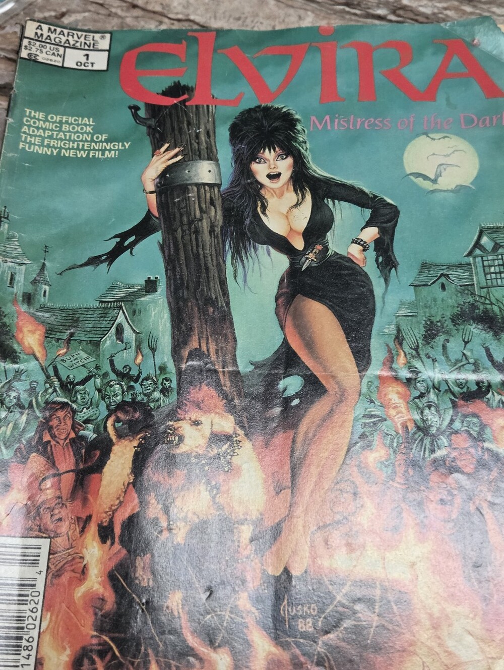Mistress of the Dark Magazine Comic